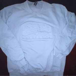 Light Blue Rays Crewneck